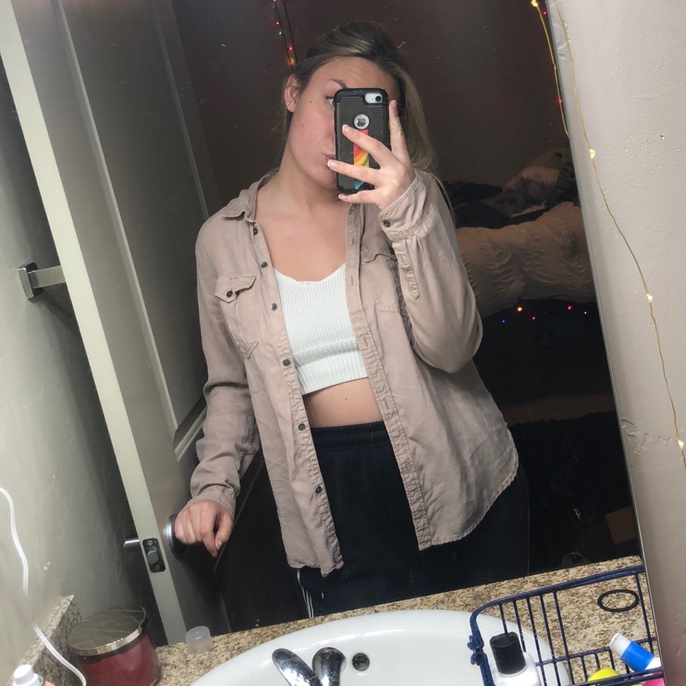 Boyfriend fit jacket/flannel